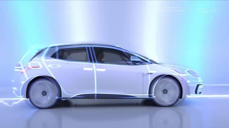 3D Animation Automotive VW Evolve Morph Transition