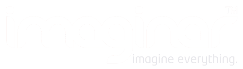 Imaginar logo white