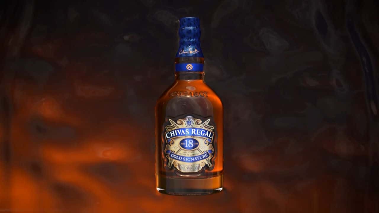 Chivas Regal Taste Sensation 3D Liquid Animation