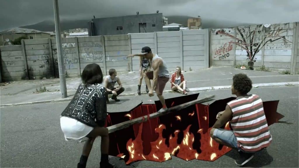 Motion Graphics Animation Coke Zero TV Commercial