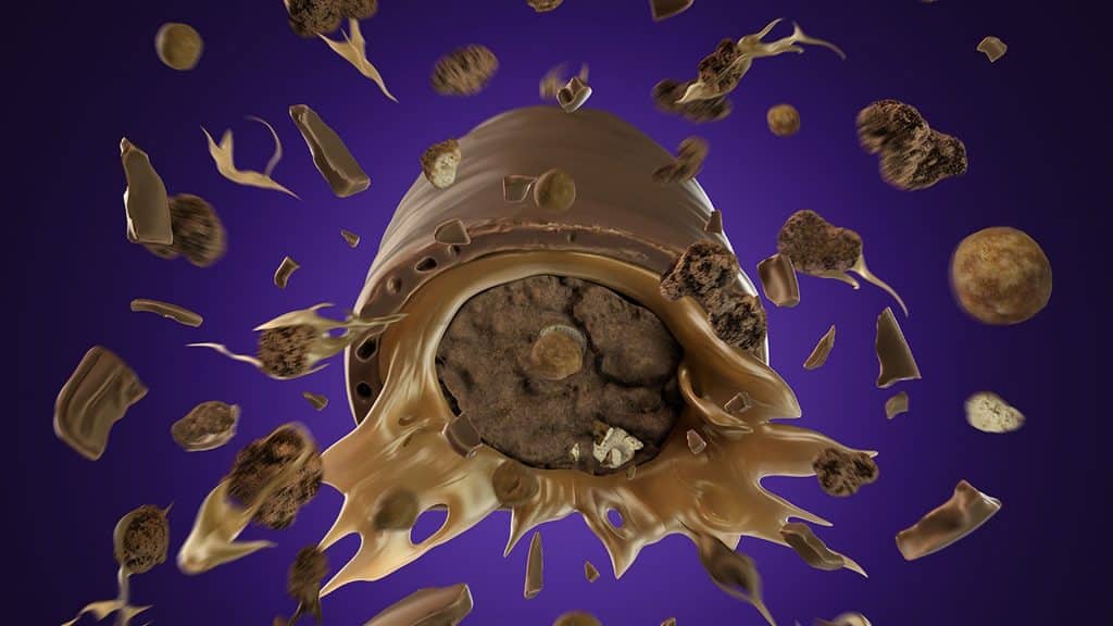 3D Animation Cadbury Chocolate