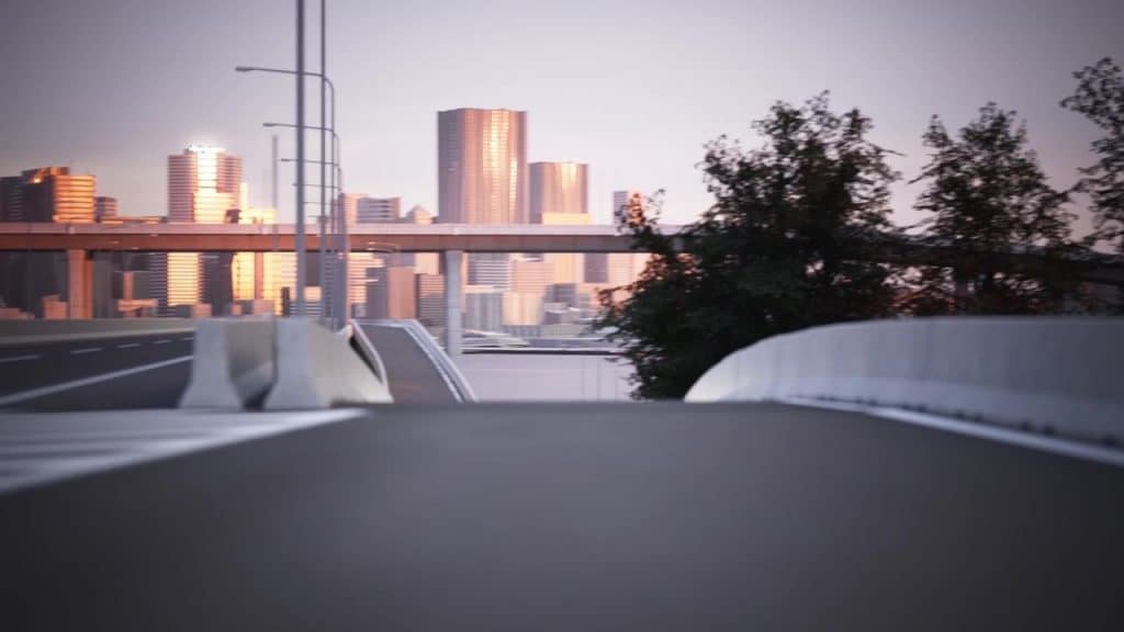Automotive Animation Bentley Hyper-Realistic Cityscape