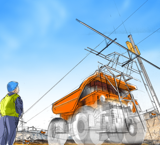 Hitachi Energy Digital Solutions Animation Mining Scamp