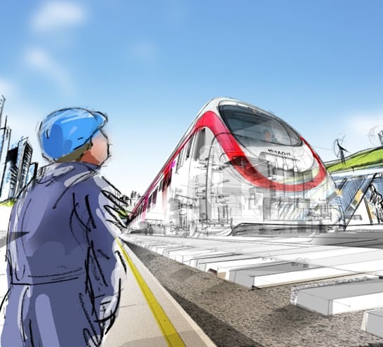 Hitachi Energy Digital Solutions Animation Transport Scamp