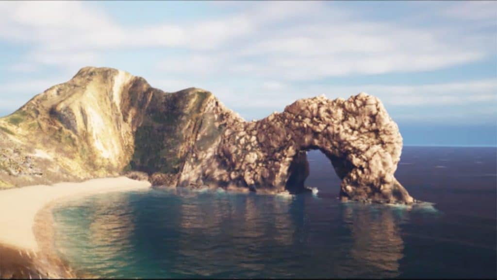 Real-time 3D Durdle Environment