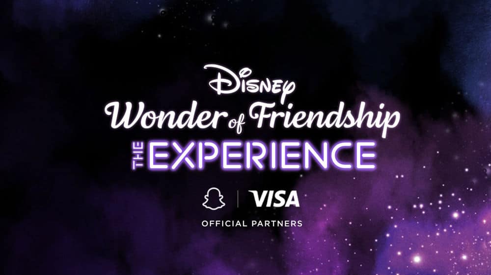 Immersive Disney Wonder of Friendship Real-time interactive 3D Experience.