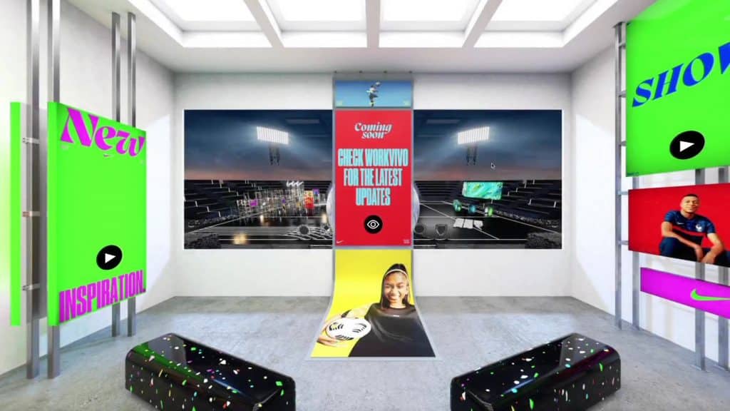 Nike Web Based Extended Virtual Experience Employees Zone
