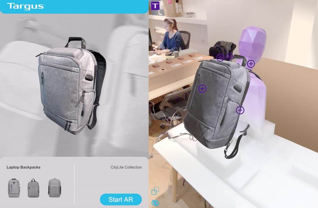 Targus AR App CES 2020
