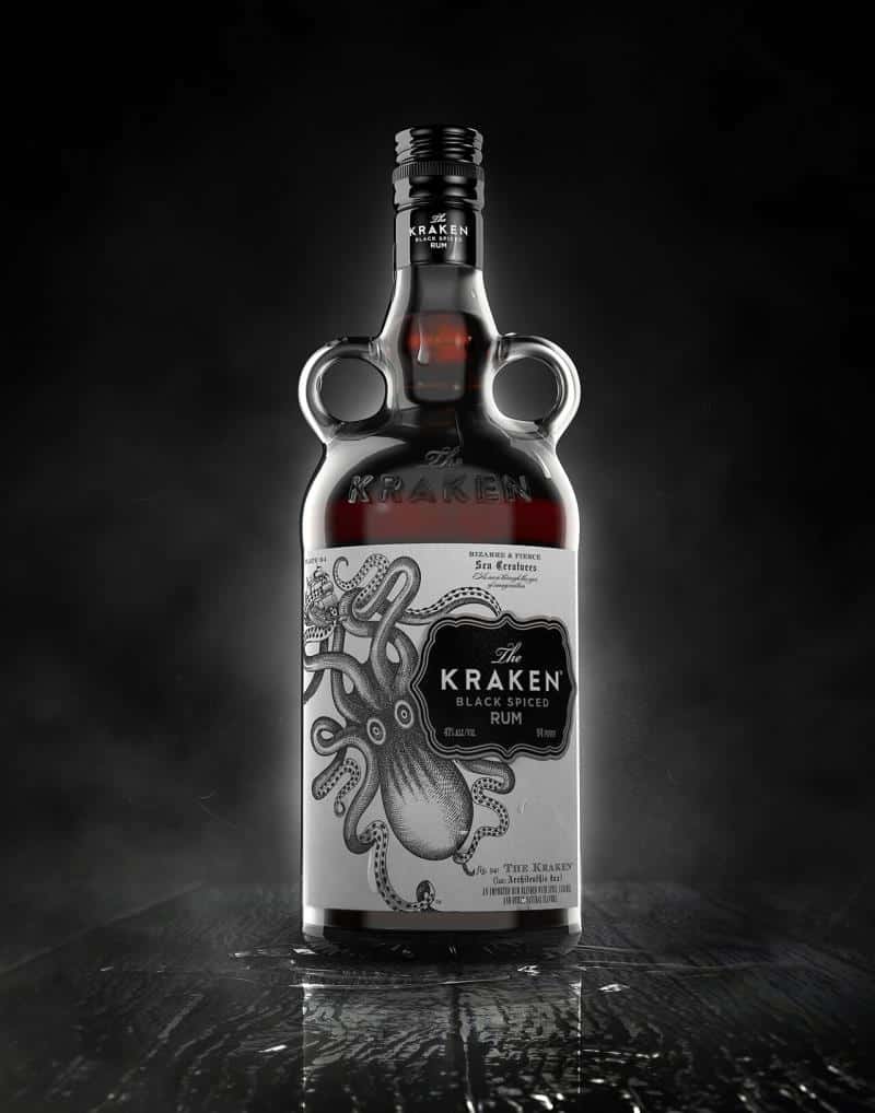 The Kraken 3D Bottle Images