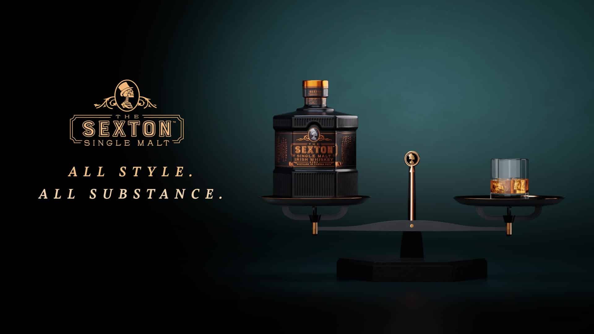 3D Liquid Animation Sexton Whiskey
