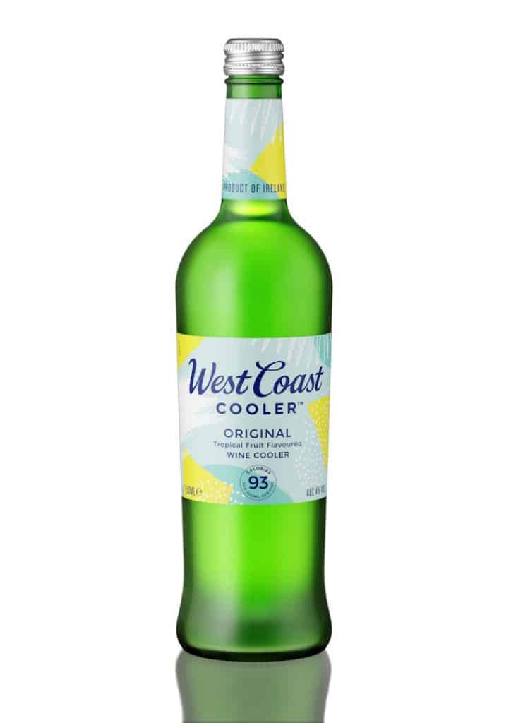 West Coast Cooler - 3D Illustration Original Wine Cooler Bottle