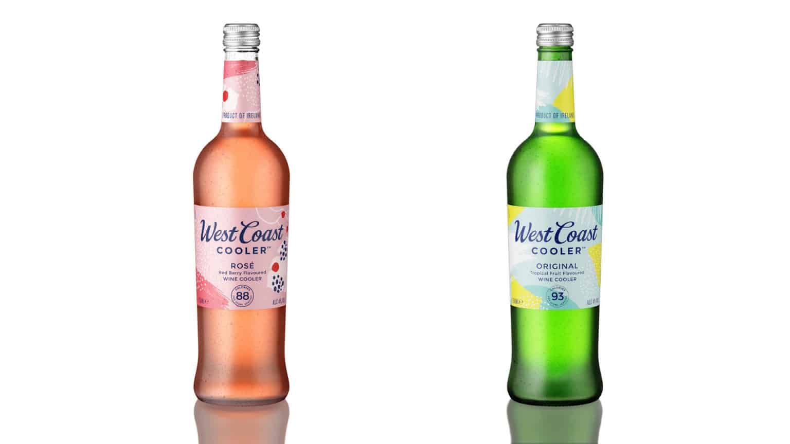 West Coast Cooler 3D Illustration | Photoreal Wine Cooler Bottle Renders