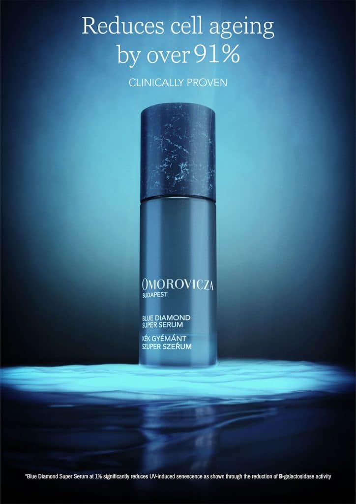 3D Skincare Super Serum Product Visuals Omorovicza Version 1