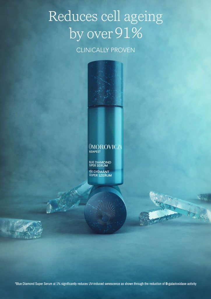 3D Skincare Super Serum Product Visuals Omorovicza Version 2