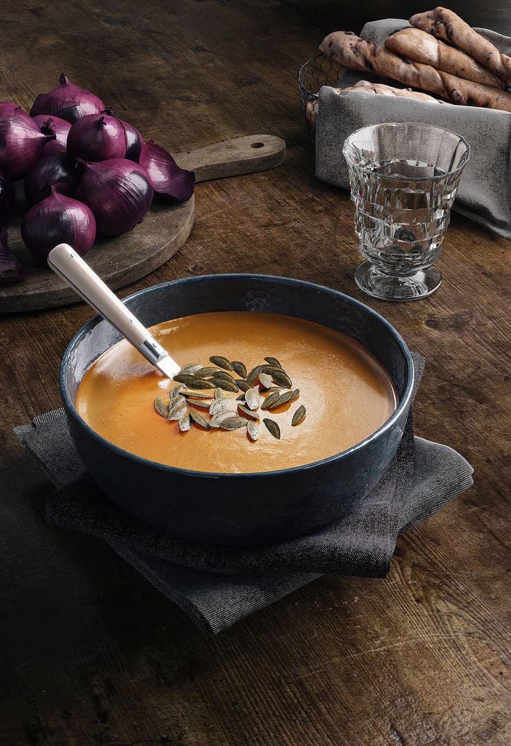 CGI Soup Visual Photoreal 3D Food Rendering