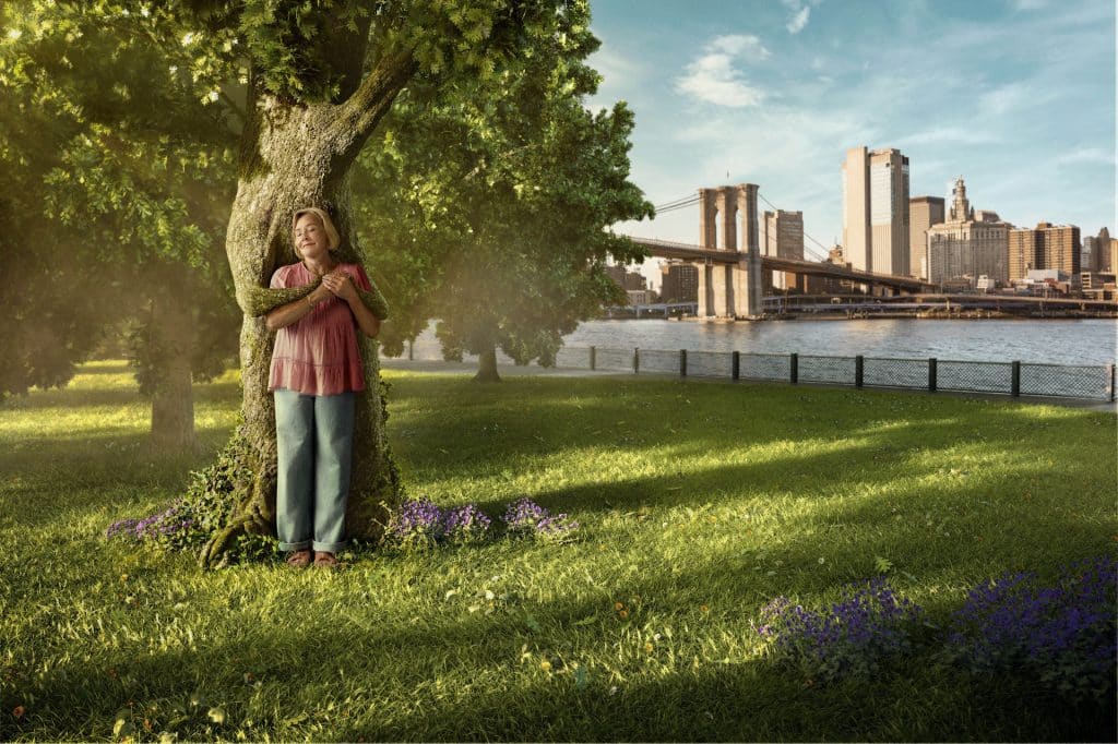 Generative AI Images Human–Nature Connection Series Women