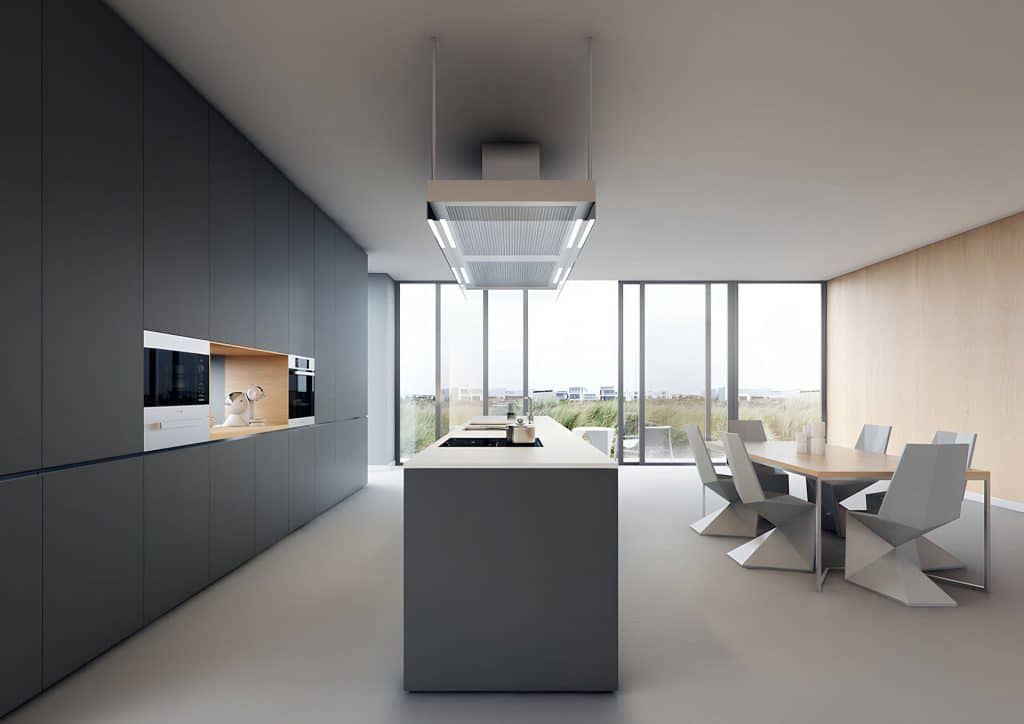 Modern CGI Kitchen Oasis with Minimalist Design