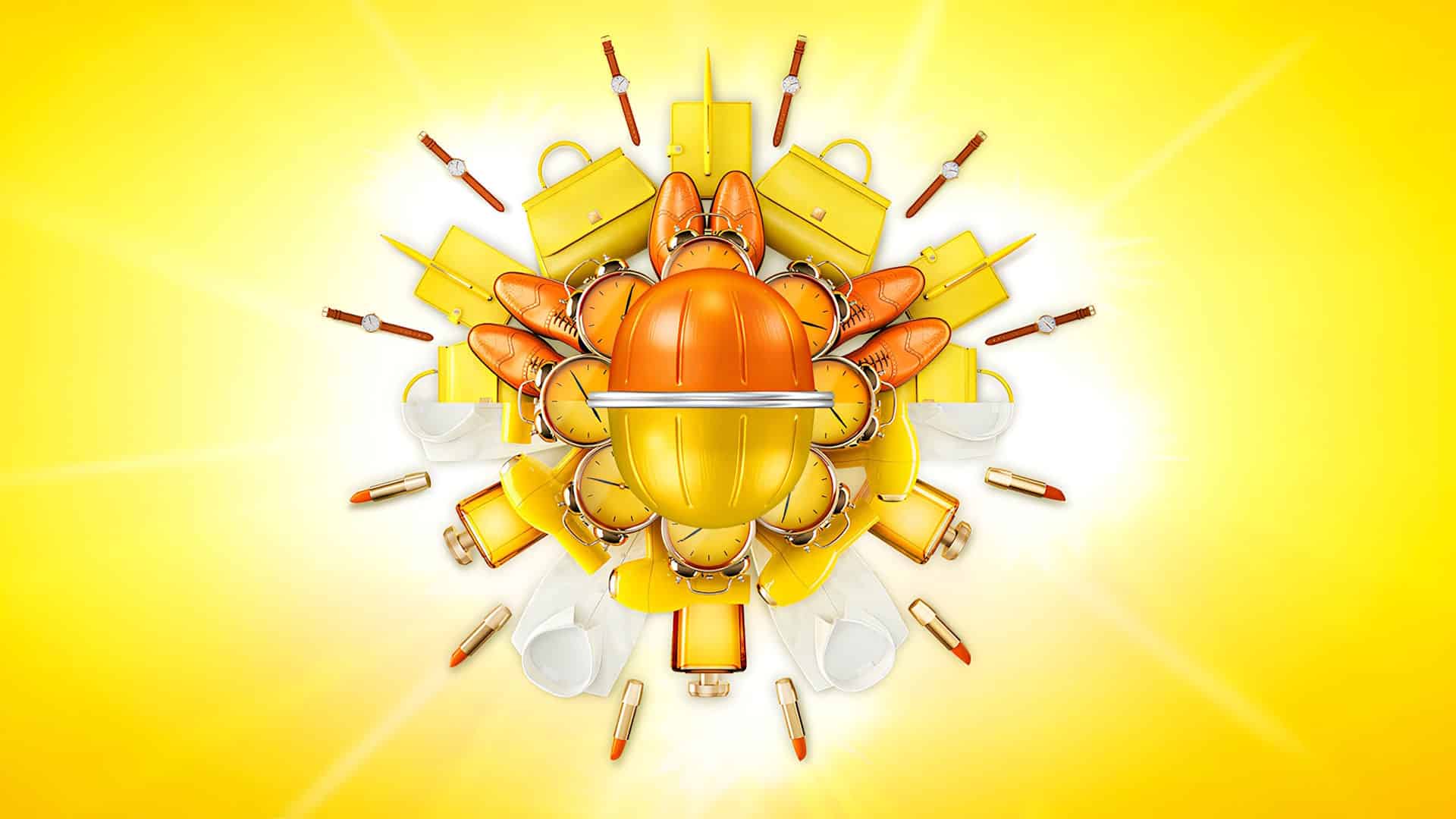 Nespresso CGI Visual Luxury Radial Product Render