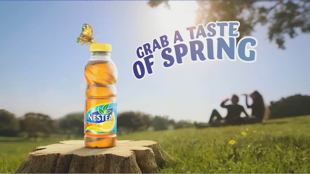 Nestea Spring CGI Visual Photoreal Product Render