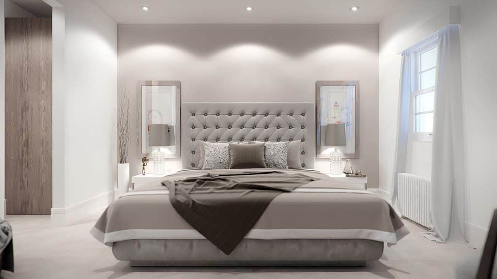 Stylish Bedroom CGI-Photoreal 3D Interior Visualization