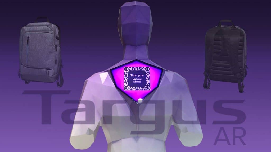 Targus AR Future Retail App – Augmented Reality Showcase