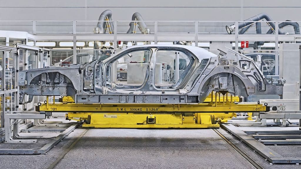 Bentley Automotive Manufacturing Retouching Image