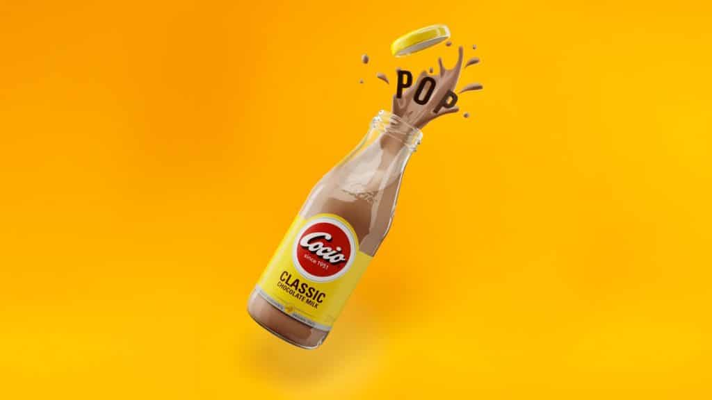 Cocio Chocolate Milk CGI Advertising Campaign
