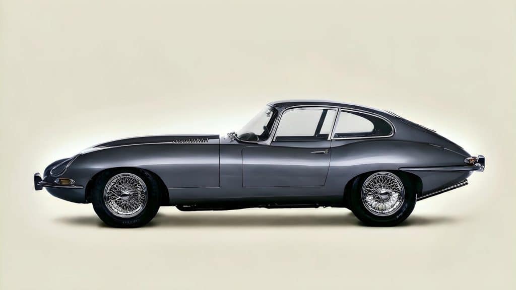 E‑Type Automotive Retouching Image
