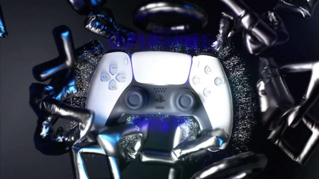 3D Animation PS5 DUALSENSE Controller