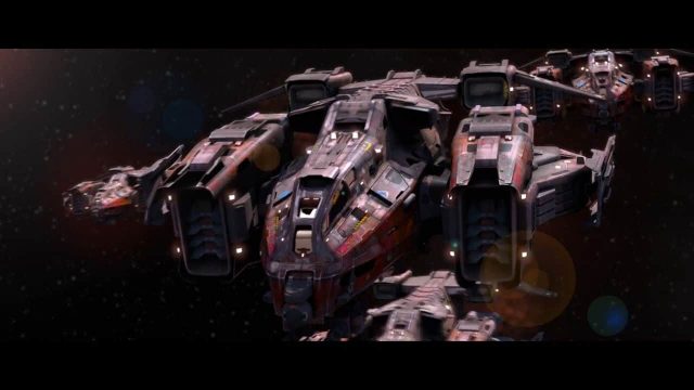 Cinime 3D Animation Space Battle Cinematic