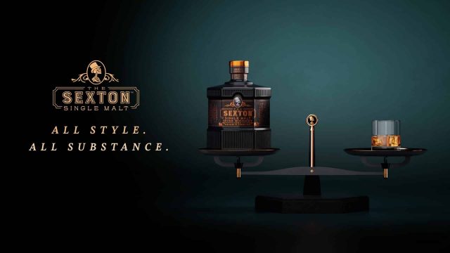 3D Liquid Animation Sexton Whiskey