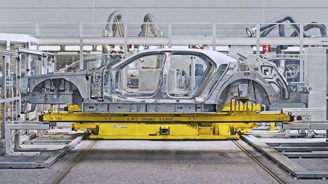 Bentley Automotive Manufacturing Retouching Image