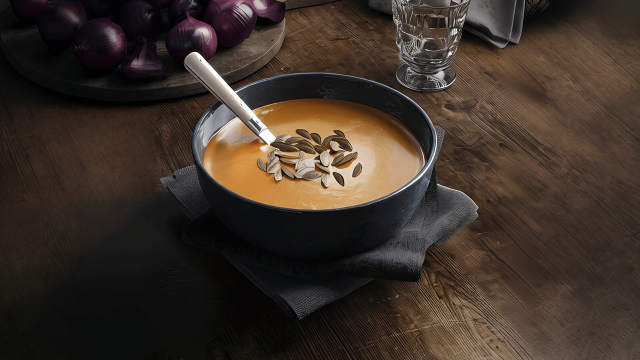 CGI Soup Visual - Photoreal 3D Food Rendering & Culinary CGI