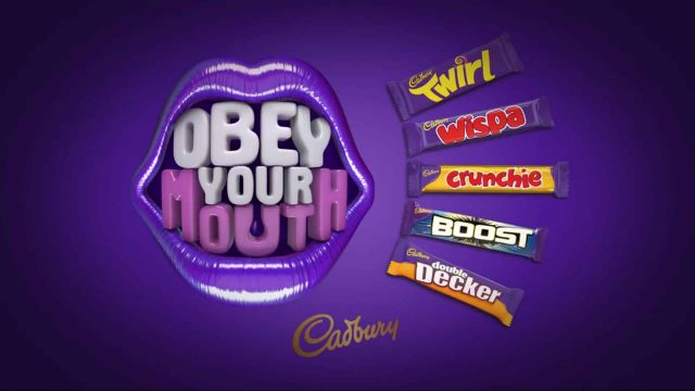 Cadbury Chocolate CGI Visual 3D Food Image