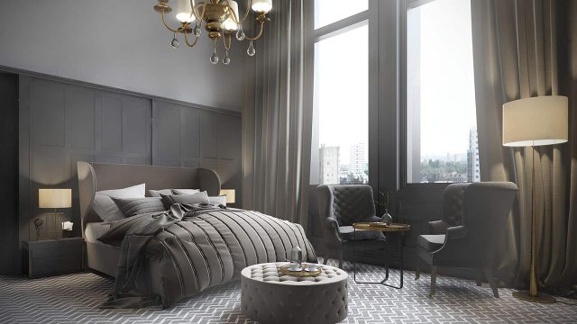 Contemporary Bedroom CGI Visuals-Photoreal 3D Interior Design