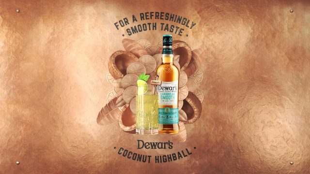 Dewar's Highball Summer Cocktail 3D Animations For Instagram