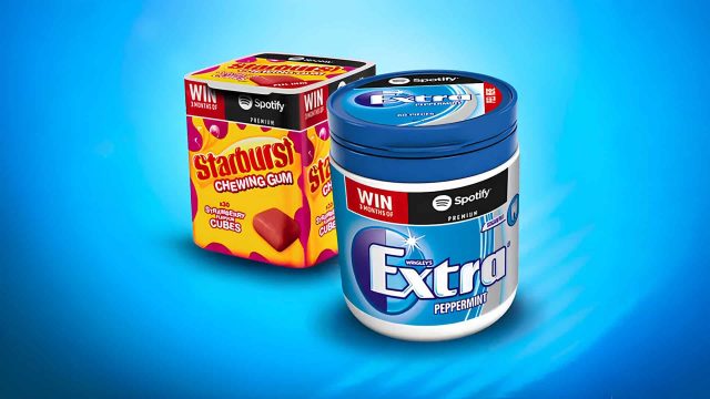Extra and Starburst Spotify Promo - Motion Graphics Ad