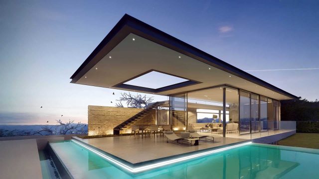 Horizon Residence CGI Luxury Modern Architectural Render