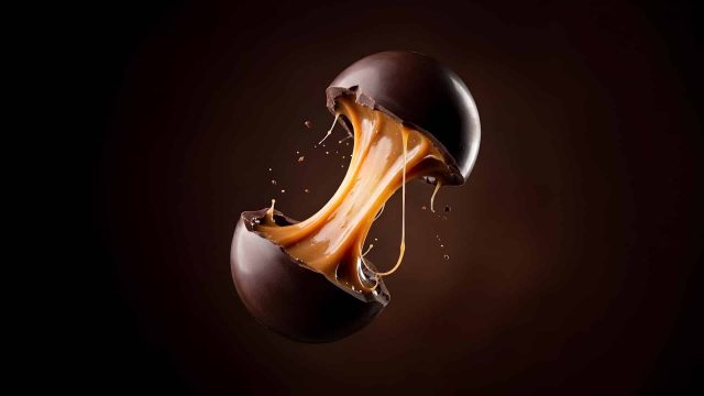 Hyper-Realistic Chocolate Bomb