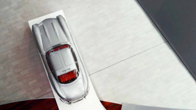 Mercedes Heritage Automotive Retouching Image