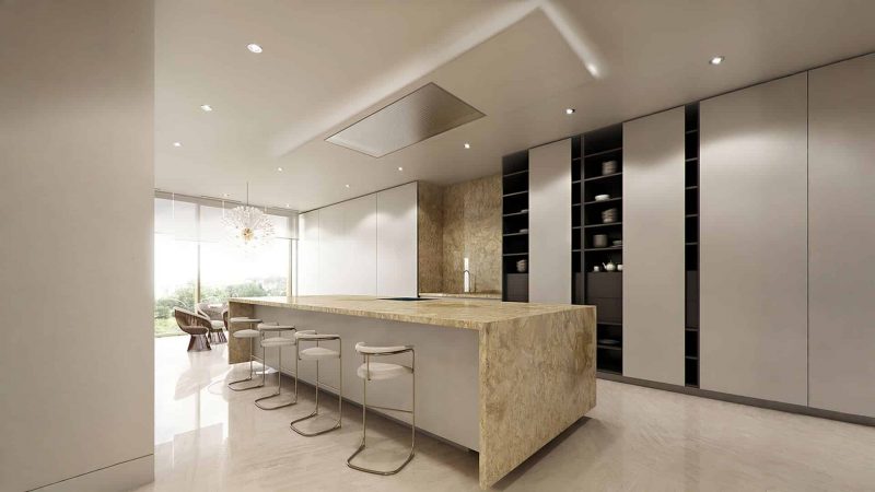 Modern Luxury Kitchen CGI Premium Interior Render