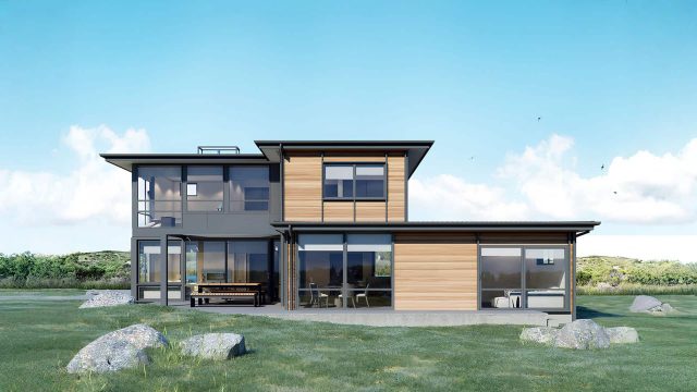 Modern Residence CGI Contemporary Indoor‑Outdoor Design