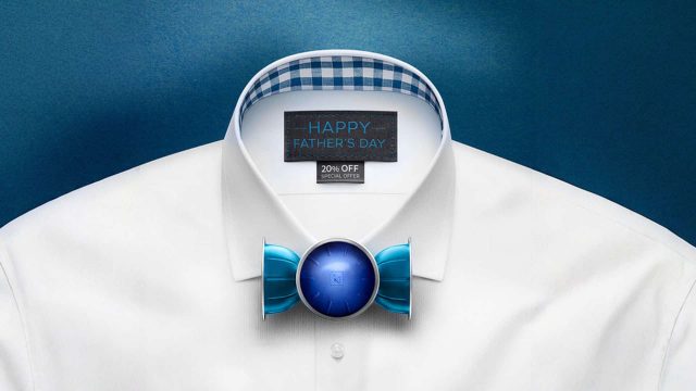 Nespresso Bow Tie Father’s Day CGI Visual