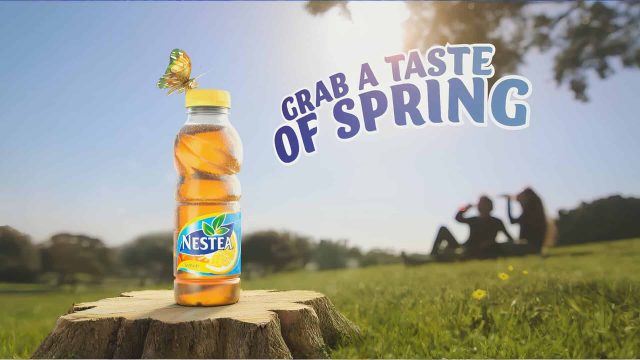 Nestea Spring CGI Visual Photoreal Product Render