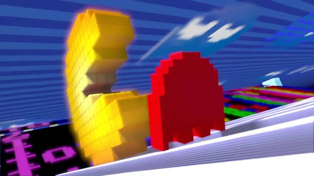 Pac‑Man Mobile App Trailer - 3D Motion Graphics Animation